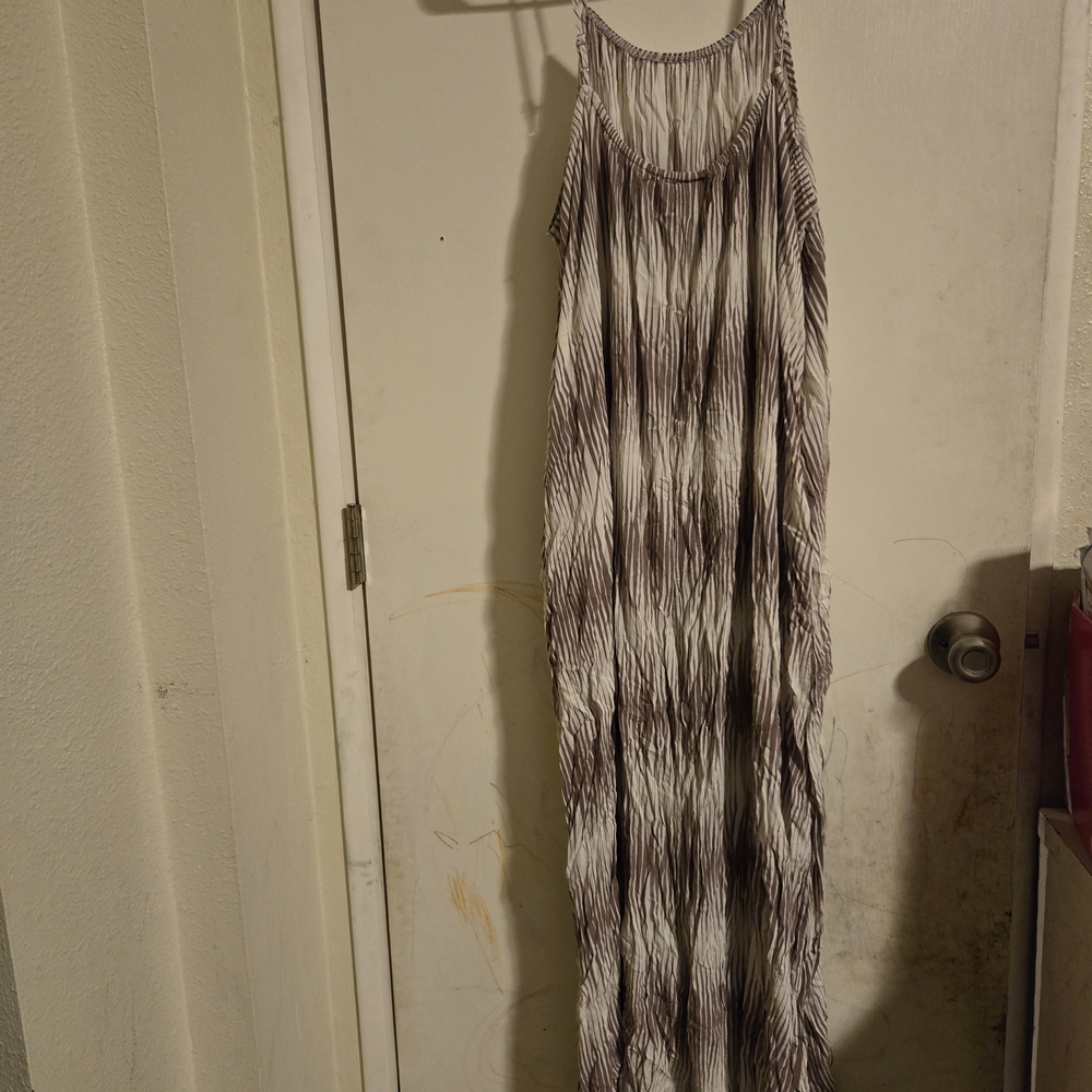 a new day Black and White Maxi Dress